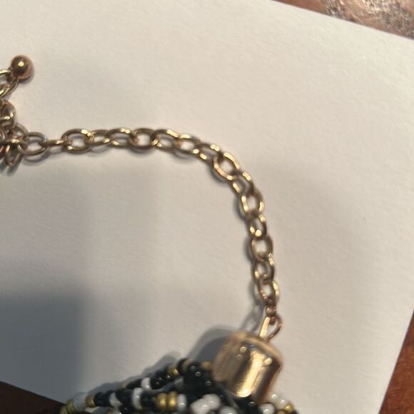 Women’s Beaded White Multi Necklace. - Picture 4 of 4